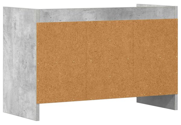 TV szekrény 71,5 x 33 x 47 cm Betonszürke Szerelt Fa