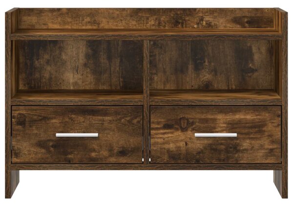 TV szekrény 71,5 x 33 x 47 cm Füstös Tölgy Szerelt Fa