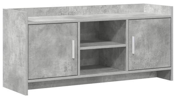 TV szekrény 102 x 33 x 47 cm Betonszürke Szerelt Fa