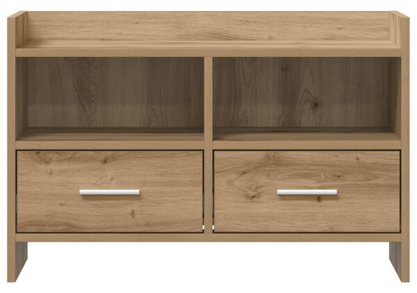 TV szekrény 71,5 x 33 x 47 cm Kézműves Tölgy Szerelt Fa