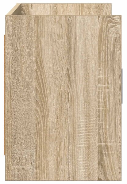 TV szekrény 102 x 33 x 47 cm Sonoma Tölgy Szerelt Fa