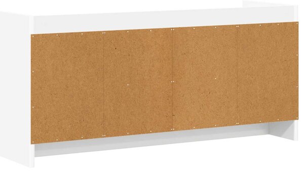 TV szekrény 102 x 33 x 47 cm Fehér Szerelt Fa