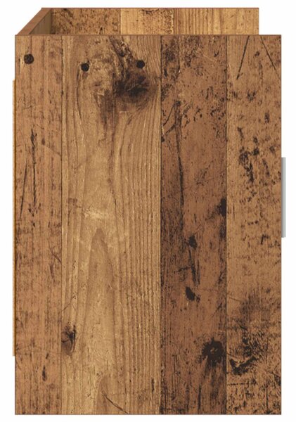 TV szekrény 102 x 33 x 47 cm Antik Fa Szerelt Fa