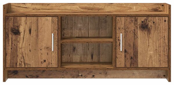 TV szekrény 102 x 33 x 47 cm Antik Fa Szerelt Fa