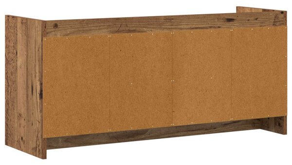 TV szekrény 102 x 33 x 47 cm Antik Fa Szerelt Fa