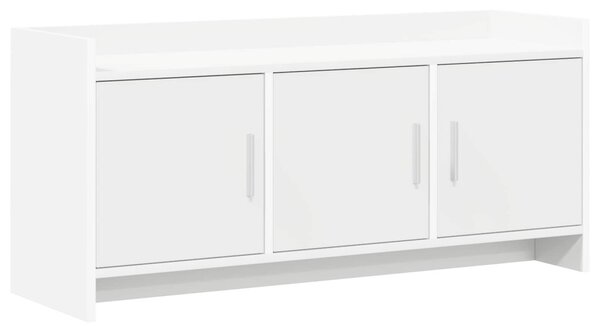 TV szekrény 102 x 33 x 47 cm Fehér Szerelt Fa