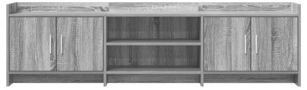 TV szekrény 168 x 33 x 47 cm Szürke Sonoma Szerelt Fa