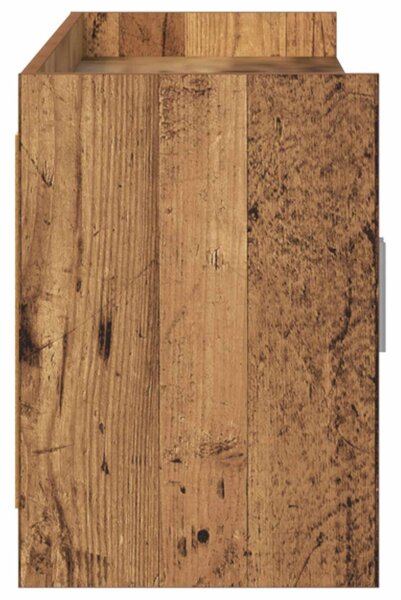 TV szekrény 168 x 33 x 47 cm Antik Fa Szerelt Fa