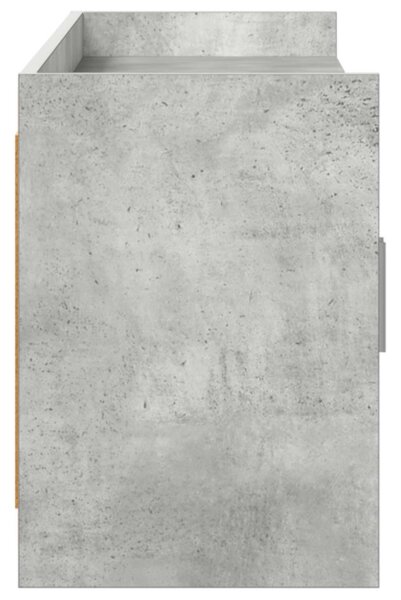 TV szekrény 168 x 33 x 47 cm Betonszürke Szerelt Fa