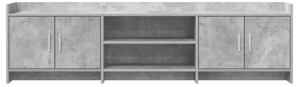 TV szekrény 168 x 33 x 47 cm Betonszürke Szerelt Fa