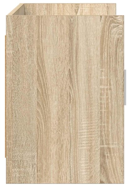 TV szekrény 102 x 33 x 47 cm Sonoma Tölgy Szerelt Fa