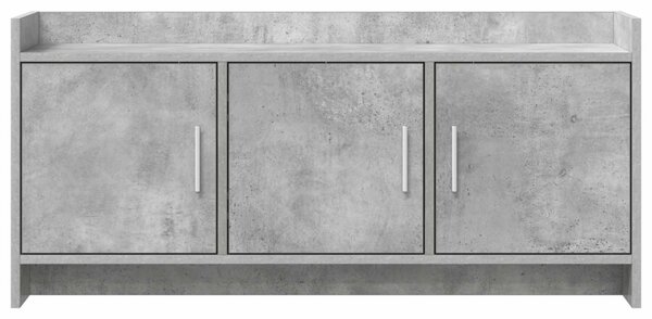 TV szekrény 102 x 33 x 47 cm Betonszürke Szerelt Fa