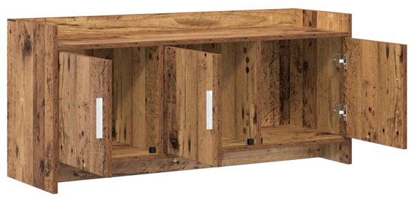TV szekrény 102 x 33 x 47 cm Antik Fa Szerelt Fa