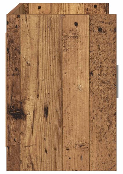 TV szekrény 102 x 33 x 47 cm Antik Fa Szerelt Fa
