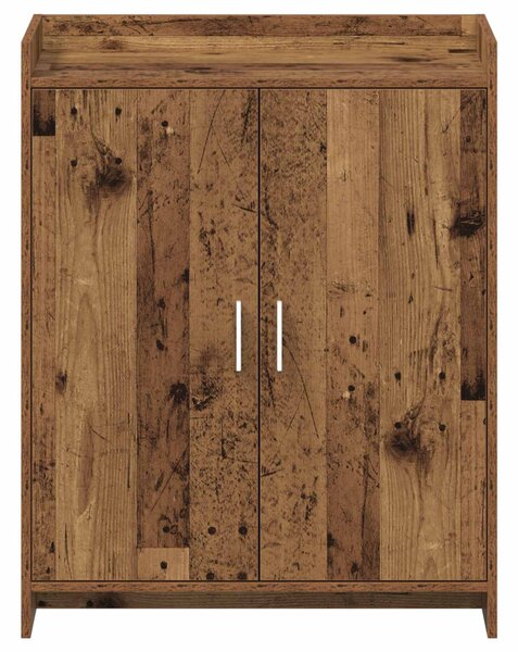 Cipőszekrény tárolóval Antik Fa 73,5 x 36 x 92 cm Szerelt Fa