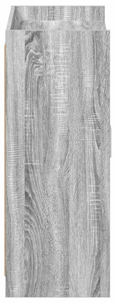 Cipőszekrény ajtóval Szürke Sonoma 73,5 x 36 x 92 cm Szerelt Fa