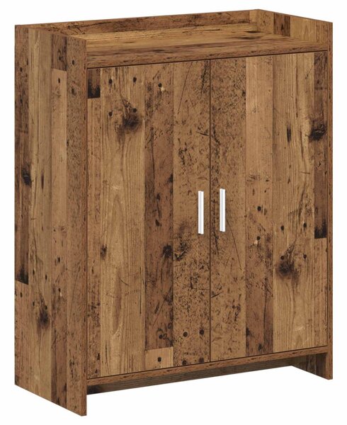 Cipőszekrény tárolóval Antik Fa 73,5 x 36 x 92 cm Szerelt Fa