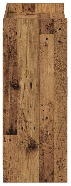 Cipőszekrény tárolóval Antik Fa 73,5 x 36 x 92 cm Szerelt Fa