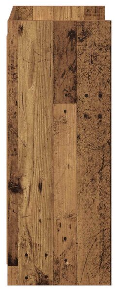 Cipőszekrény tárolóval Antik Fa 48 x 36 x 92 cm Szerelt Fa