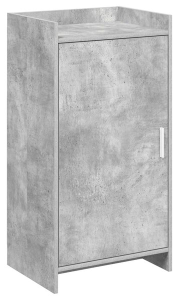 Cipőszekrény tárolóval Betonszürke 48 x 36 x 92 cm Szerelt Fa