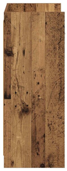 Cipőszekrény fiókkal Antik Fa 48 x 36 x 92 cm Szerelt Fa