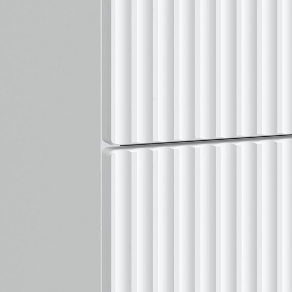 Éjjeliszekrény fiókkal 2 pcs Fehér 43 x 34,5 x 48 cm Szerelt Fa