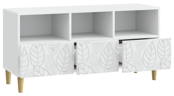 TV szekrény 102 x 34,5 x 50 cm Fehér Szerelt Fa