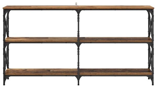 Konzolasztal Öreg fa 156 x 28 x 80,5 cm Szerelt Fa