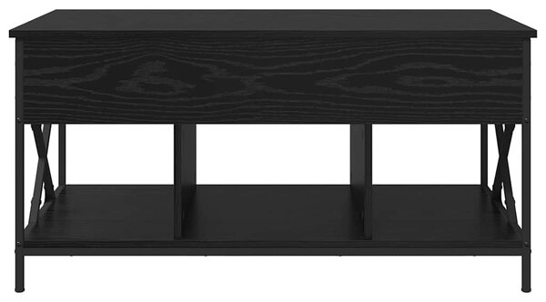 Dohányzóasztal Musta tammi 100 x 55 x 50 cm Faanyag