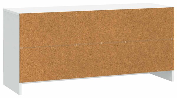 TV szekrény fiókkal Fehér 102 x 34,5 x 47 cm Szerelt Fa