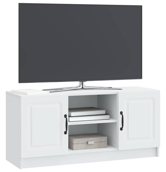 TV szekrény Fehér 102 x 34,5 x 47 cm Szerelt Fa
