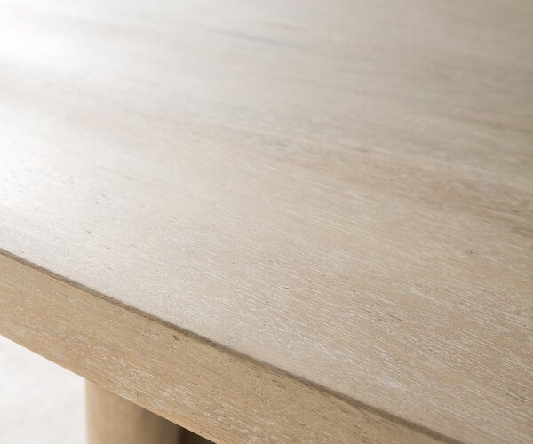 DELIFE Dohányzóasztal Wido 110x50 cm mango white wash