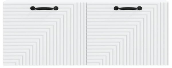 Fali TV szekrény Fehér 78,5 x 31 x 30 cm Szerelt Fa