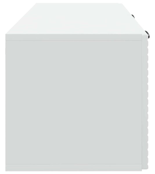 Fali TV szekrény Fehér 78,5 x 31 x 30 cm Szerelt Fa