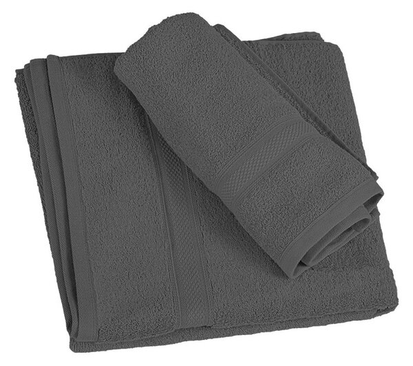 CLARYSSE ELEGANCE törölköző 60x110 cm szürke, 100% pamut