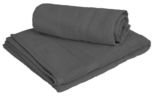 CLARYSSE ELEGANCE törölköző 60x110 cm szürke, 100% pamut
