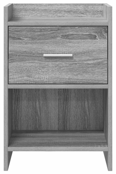 Éjjeliszekrények 2 pcs Szürke Sonoma 40 x 30 x 60 cm Szerelt Fa