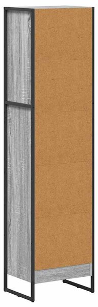 Könyvespolc Szürke Sonoma 40 x 30 x 155 cm Faanyag