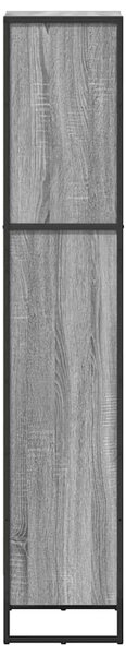 Könyvespolc Szürke Sonoma 40 x 30 x 155 cm Faanyag