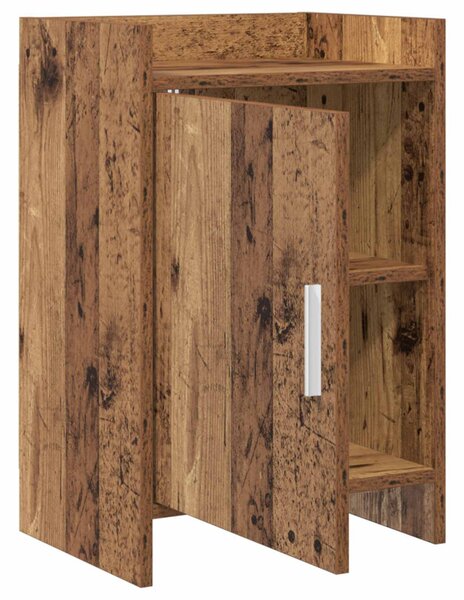 Éjjeliszekrények 2 pcs Antik Fa 40 x 30 x 60 cm Szerelt Fa