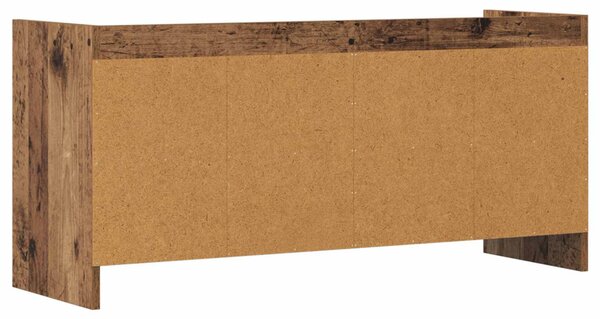 TV szekrény 100 x 33 x 47 cm Antik Fa Szerelt Fa