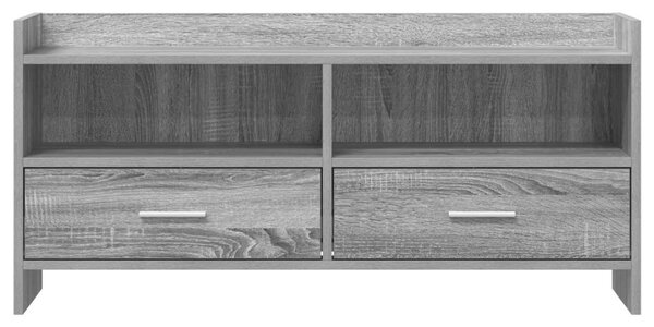 TV szekrény 100 x 33 x 47 cm Szürke Sonoma Szerelt Fa
