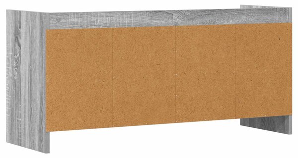 TV szekrény 100 x 33 x 47 cm Szürke Sonoma Szerelt Fa