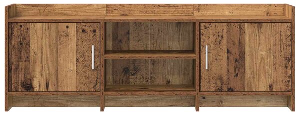 TV szekrény 130 x 33 x 47 cm Antik Fa Szerelt Fa