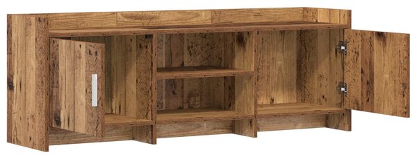 TV szekrény 130 x 33 x 47 cm Antik Fa Szerelt Fa