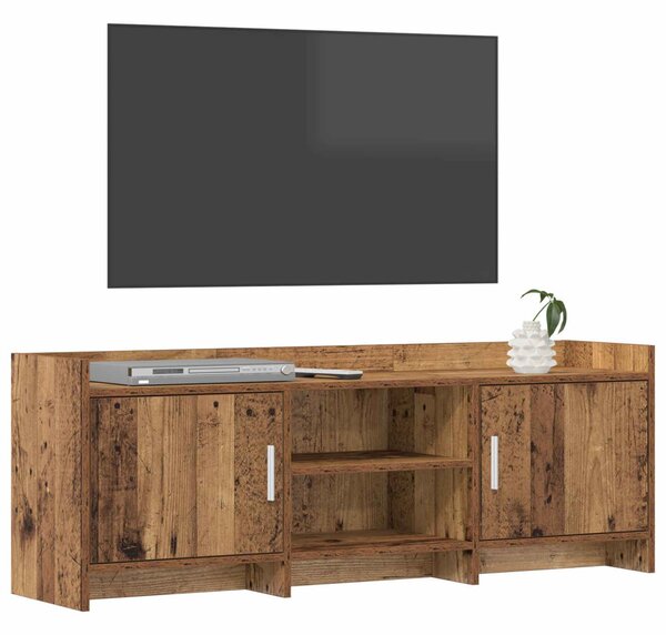 TV szekrény 130 x 33 x 47 cm Antik Fa Szerelt Fa