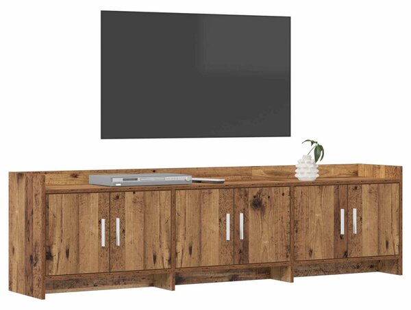 TV szekrény 168 x 33 x 47 cm Antik Fa Szerelt Fa