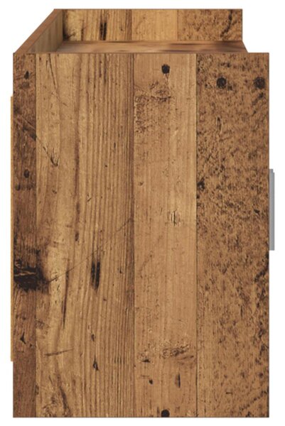 TV szekrény 168 x 33 x 47 cm Antik Fa Szerelt Fa