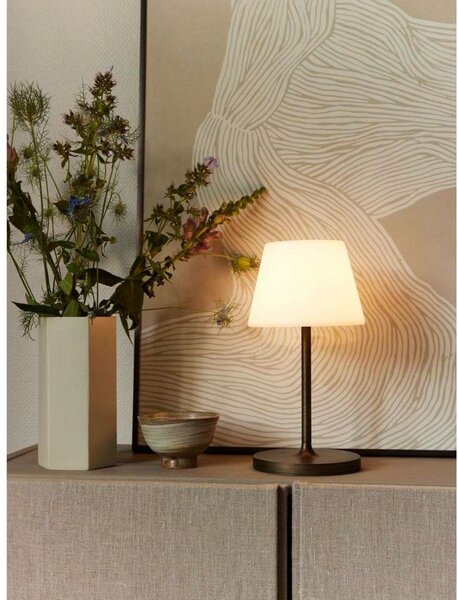Asztali lámpa Halo Design, dimmable, Arany / Sárgaréz, Nappali, Alumínium