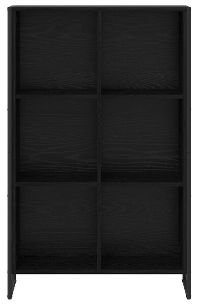 Könyvespolc Fekete tölgy 99.5 x 30 x 108.5 cm Faanyag